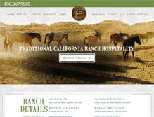 Tablet Screenshot of garrodfarms.com